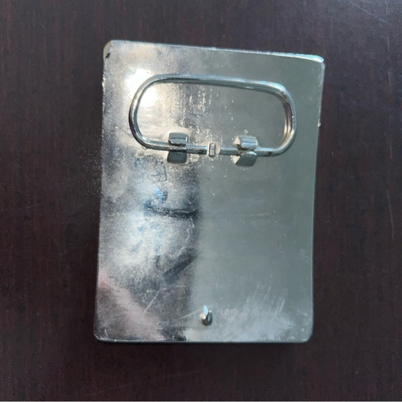 SUPER RARE.   rectangular North American Hunting club life member  Belt Buckle - Picture 3 of 6